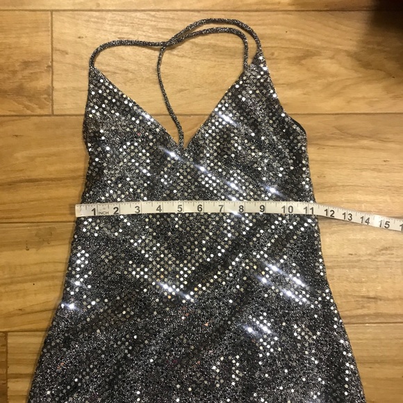 Lemon Mini Shiny Dress - Picture 8 of 16